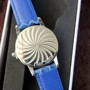 NIB Zinvo Evoke 36mm Watch with Dark Pink/Red Python Strap Zinvo | Accessories | Nib Zinvo Evoke 36mm Watch With Blue  main image 4